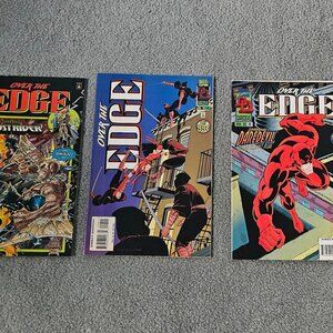"Over The Edge, Daredevil & Ghost Rider" Marvel Comic Books 1996